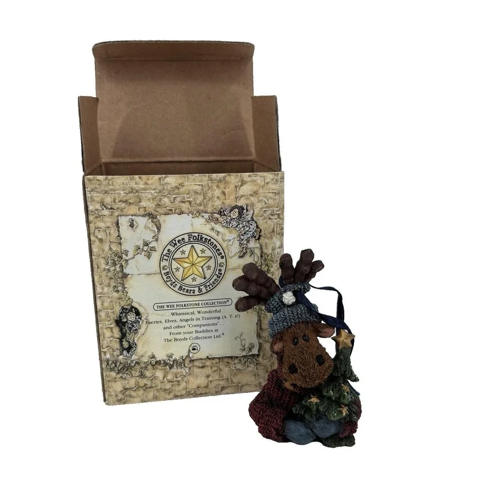 Boyds Wee Folkstone Ornament Miliken Von Hindenmoose 25809 Vintage 2000 2E/4132